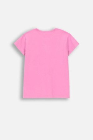 COCCODRILLO t-shirt EVERYDAY GIRL A, roosad, ZC4143206VGA-007-152, 152 cm 