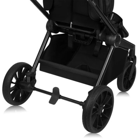LIONELO universaalne käru MIKA PLUS 3in1, Black onyx 