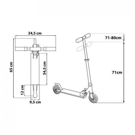 SEVEN POLSKA 2-rattaline tõukeratas Minnie, 59995 59995