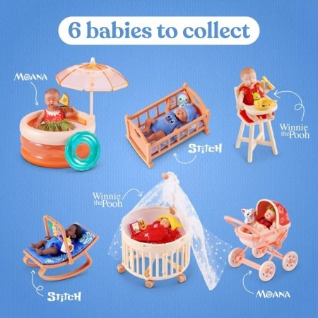 MY MINI DISNEY miniatuuride komplekt Baby, 1. seeria, assortii., 77793GQ1 