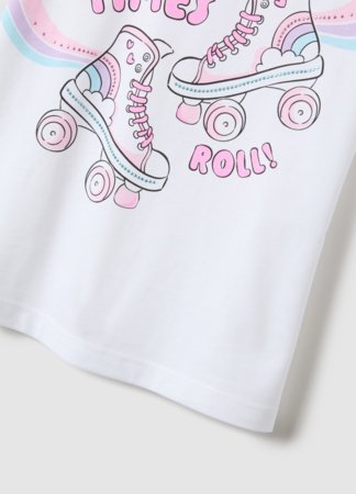 OVS lühikeste varrukatega t-särk, 104 cm, 002575747 