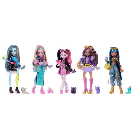 MONSTER HIGH nukk Clawdeen, JHK30 