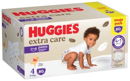 HUGGIES püksmähkmed EXTRA CARE, Box, 4 suurus, 9-14 kg., 40x2 tk., 2668761 