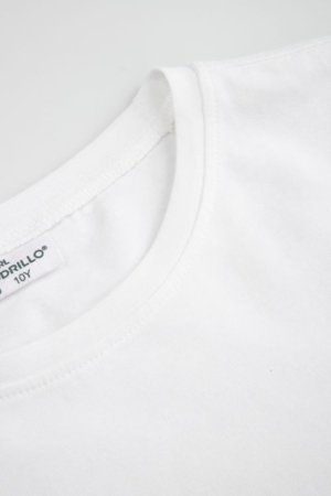 COCCODRILLO lühikeste varrukatega t-särk, valged, cm 