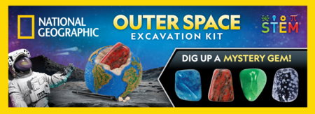 NATIONAL GEOGRAPHIC komplekt Outer Space Excavation, CRNGSPACEPDQINT 