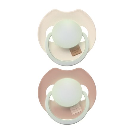 LOVI silikoonist lutt Prime, Ivory Glow/Blush Glow, 6-18m, 2 tk., 34/437 