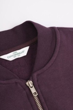 COCCODRILLO pullover with zipper ACADEMY GIRL JUNIOR, värviline, ZC4132202AGJ-022-164, 164 cm 