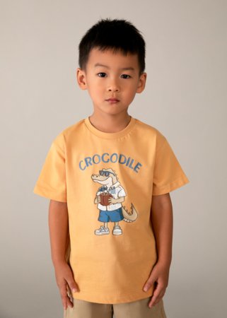 MAYORAL lühikeste varrukatega t-särk, peach, 3.062-31, 98  cm 