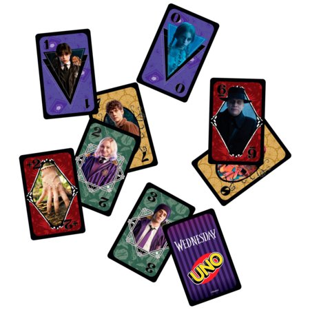 MATTEL GAMES UNO kaardid Wednesday, JHB18 