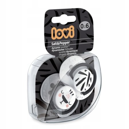 LOVI silikoonist dünaamiline lutt Salt&Pepper 0-6m, 2 tk, 22/877_new 