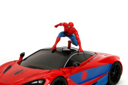 JADA Marvel Spider-Man McLaren 720S sõiduk ja figuur, 9335764314R00 