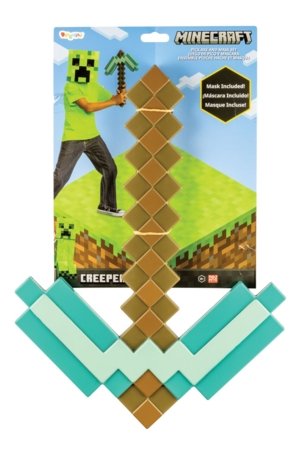 DISGUISE Minecraft mängukirka ja Creeperi mask, 156269-15L-6 