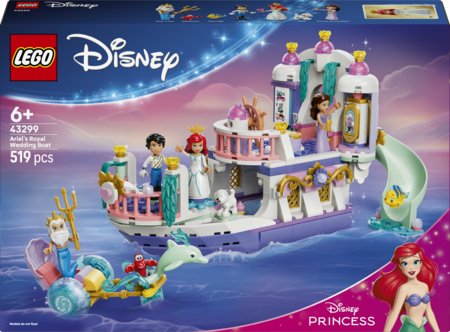 43299 LEGO® ǀ Disney Princess Arieli kuninglik pulmalaev 