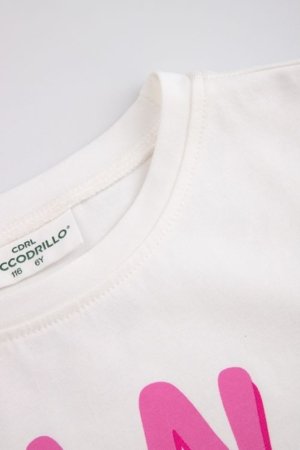 COCCODRILLO lühikeste varrukatega t-särk, beež, cm 