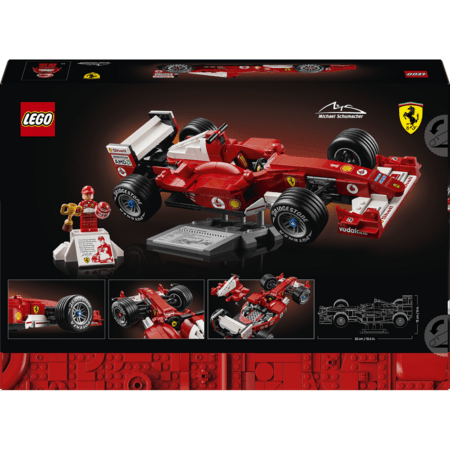 11375 LEGO® Icons Ferrari F2004 ja Michael Schumacher 
