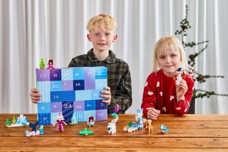 PLUS PLUS advendikalender SANTA'S NORTHERN LIGHTS ADVENTURE, 4337 