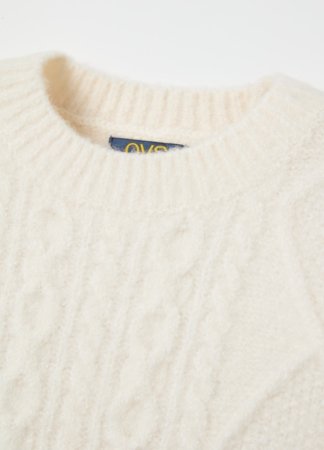 OVS kampsun, valge, 140 cm, 002135600 