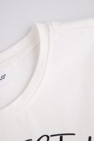 COCCODRILLO t-särgid EVERYDAY GIRL A, kreemjas, cm 