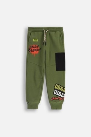 COCCODRILLO püksid SPORTS BOY KIDS, roheline, cm 