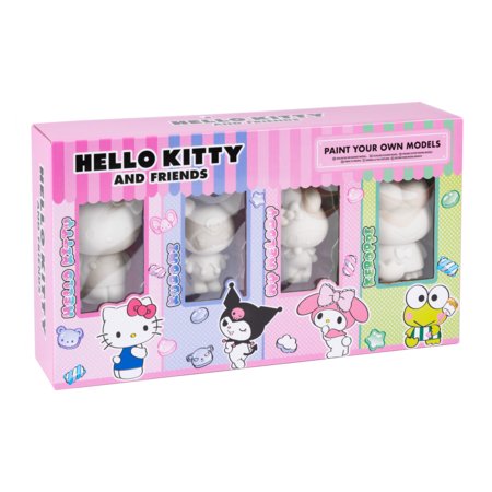HELLO KITTY värvi enda tegelaskujud, 04-6121 