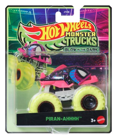 HOT WHEELS Monster Trucks pimedas helendavad autod, JFX08 