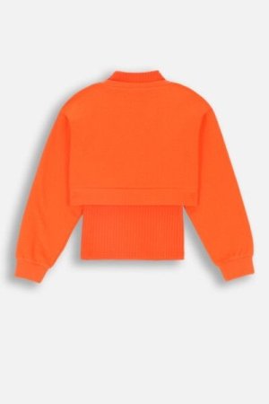COCCODRILLO sweatshirt RODEO GIRL JUNIOR, punane, ZC4132102RGJ-009-164, 164 cm 