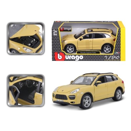 BBURAGO 1:24 Auto mudel Porshe Cayenne turbo, 18-21056 BK 
