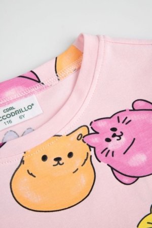 COCCODRILLO kleit, roosa, WC6129201SGK-007-092, 92 cm 