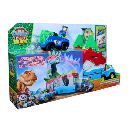 PAW PATROL sõidukite mängukomplekt Dino Mobile Headquarters, 6076044 
