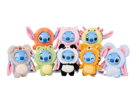 DISNEY YUYUS plüüsist mänguasi Stitch, 12 cm, assort., 6315870778 