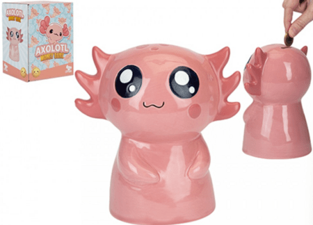 Axolotl ceramic money bank, 772067 