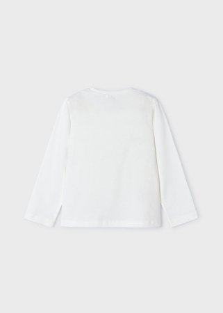 MAYORAL pikkade varrukatega t-särk 6F, natural, 3093-78 