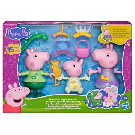 PEPPA PIG mängukomplekt Three Little Piggies Dress Up, G25085L0 