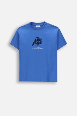 COCCODRILLO lühikeste varrukatega t-särk, sinised, WC6143202RBJ-032-134, 134 cm 