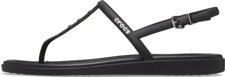 CROCS sussid Miami Studded Thong mustad, 211495-001 39,5 suurus 