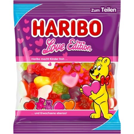 HARIBO kummikommid LOVE EDITION, 160 g., HARI0206 