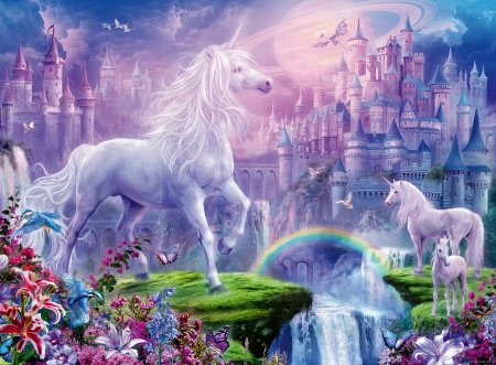 RAVENSBURGER pusle Unicorn Kingdom, 100tk., 12907 12907