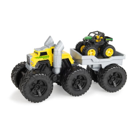 JOHN DEERE masin haagisega Monster Treads Semi , 47640 