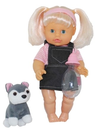 BAMBOLINA Lelle Nena ar suni 36cm, BD131 