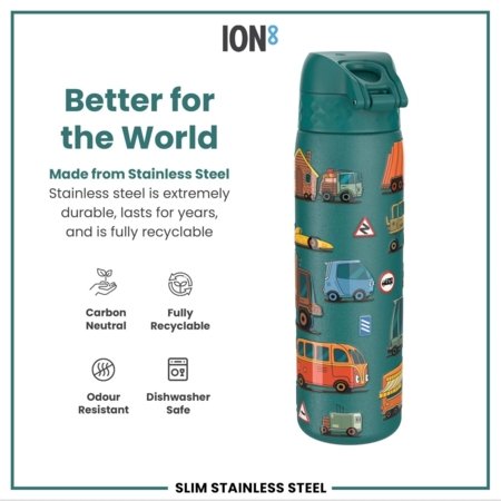 ION8 roostevabast terasest veepudel, Automobiles, 600 ml., I8SS600PAAUTO 