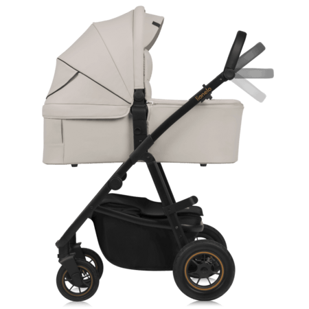 LIONELO universaalne käru AMBER PLUS 3in1, Beige sand, LO-AMBER PLUS 