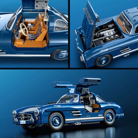 HOT WHEELS Mattel Brick Shop Mercedez-Benz 300 SL, HWW25 