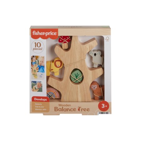 FISHER PRICE puidust tasakaalupuu, HXT87 