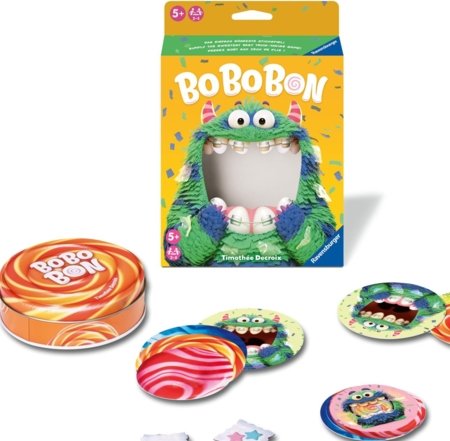 RAVENSBURGER Bo Bo Bon! kaardimäng, (EN), 25054 7 