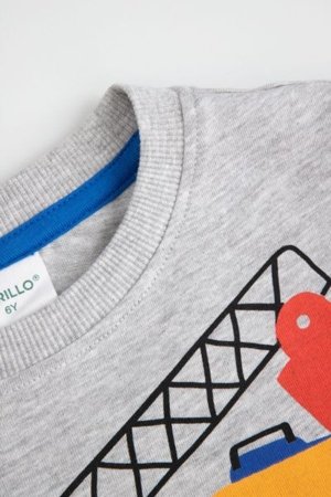 COCCODRILLO t-särgid CITY BUILDER BOY KIDS, hall, cm 