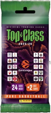 PANINI TOP CLASS PURE BASKETBALL Euroliiga 2025–2026 kollektsioneeritavad kaardid, 3489 