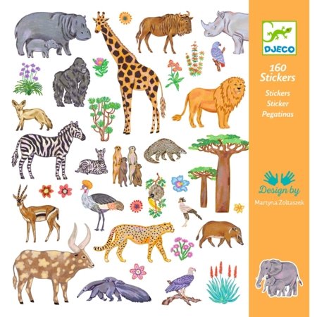 DJECO kleepsukomplekt Kenya (160 tk), DJ09284