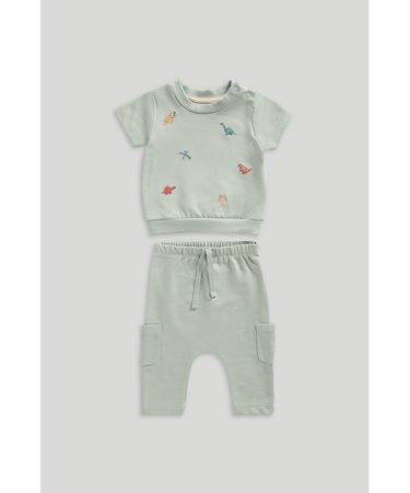 MOTHERCARE lühikeste varrukatega särk ja säärised, LL773 86 