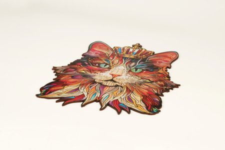 ROWOOD Puidust puzzle Cat King, TA002 