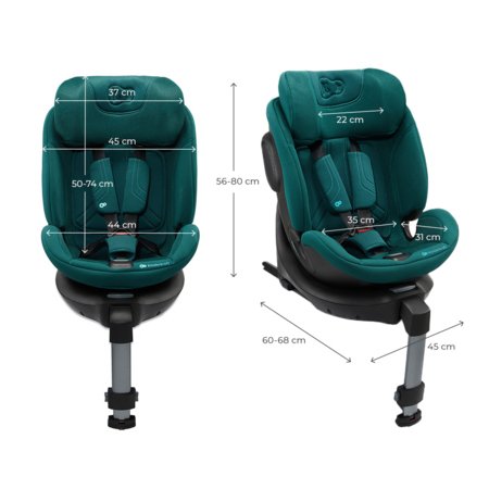 KINDERKRAFT turvatool XRIDER 2 i-Size, 40–150 cm, green 